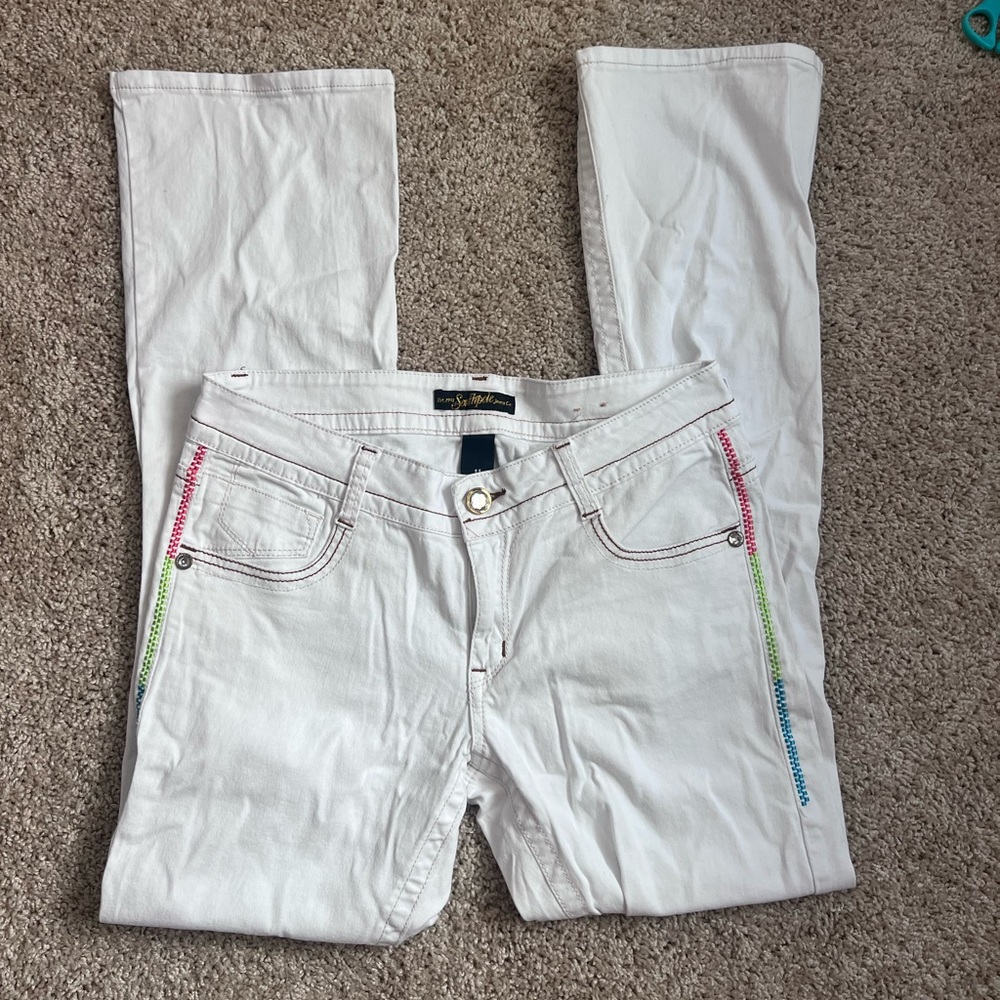 vintage South Pole embroidered jeans